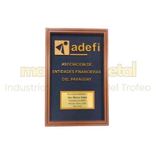 Imagen de Placa Institucional - M3.208